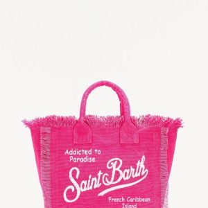Borsa Saint Barth Vanity Fucsia Grande
