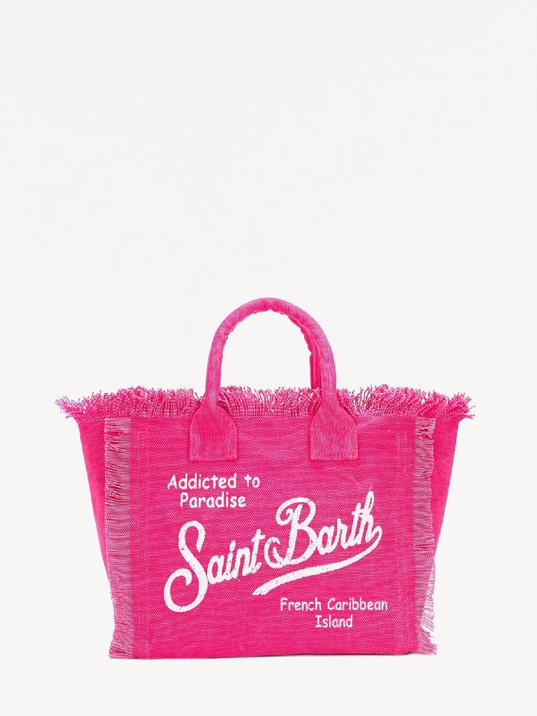 Borsa Saint Barth Vanity Fucsia Grande
